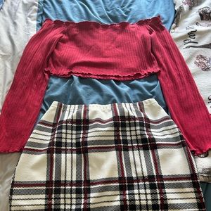 Christmas insta outfit